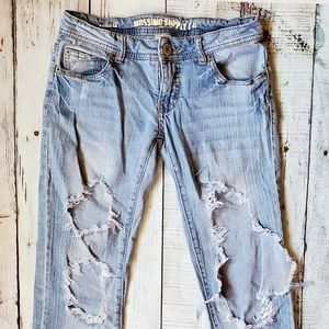 Mossino Supply Co. jeans destroyed size 1